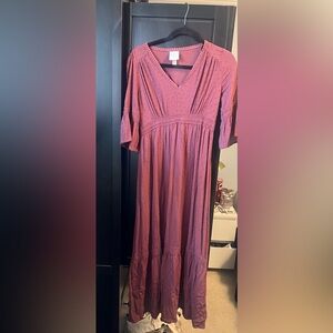 XS Rust Knox Rose Dress